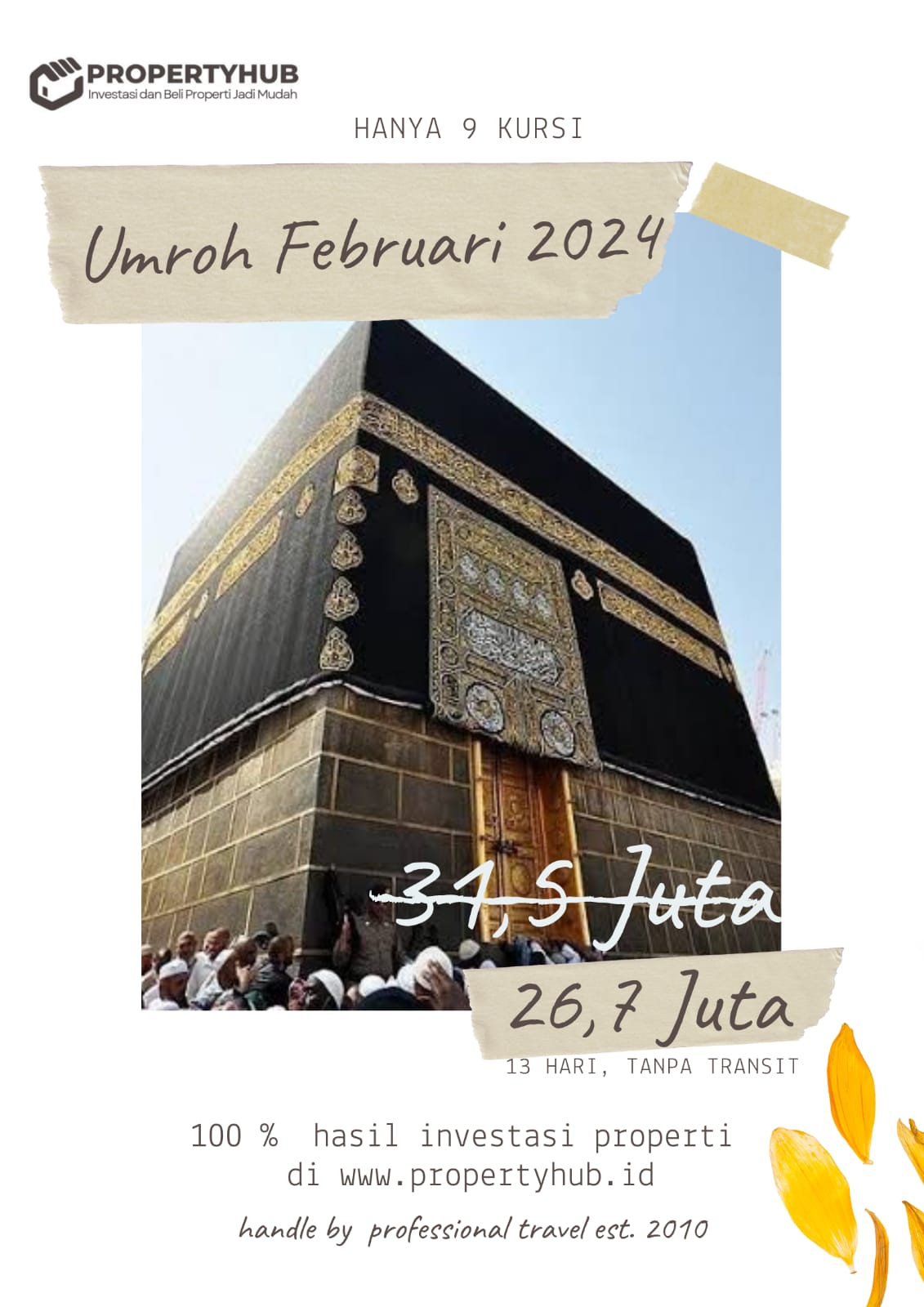 Promo Umroh Februari 2024